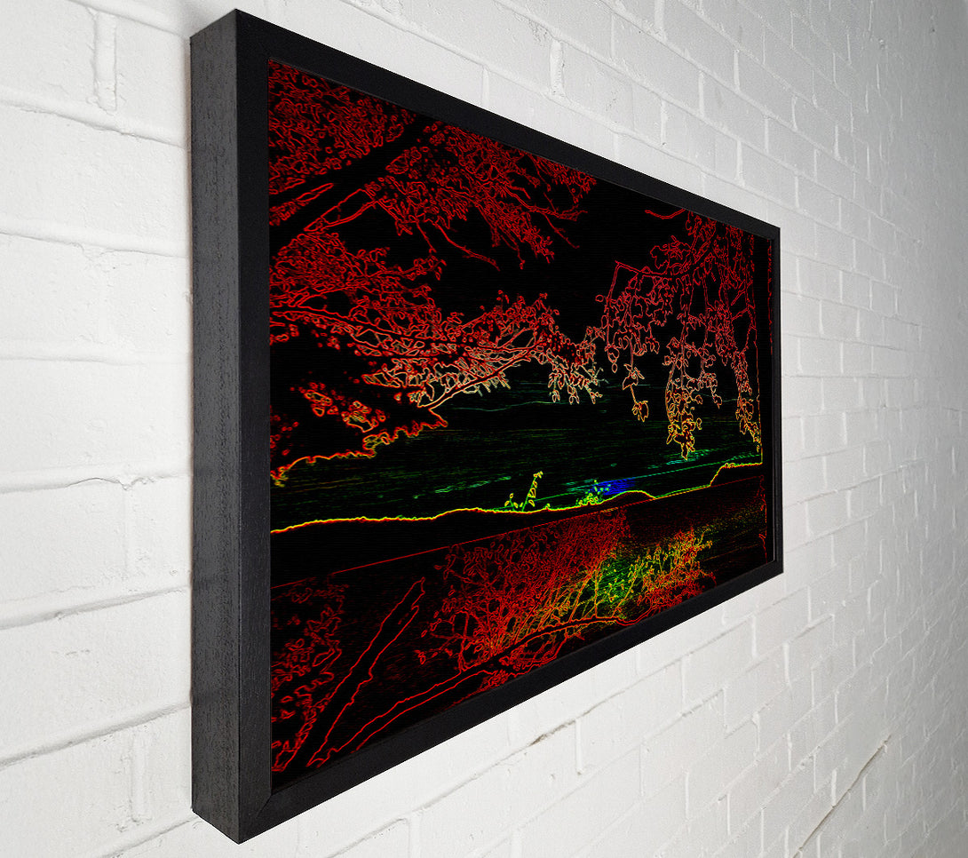  A Canvas Print of Hill Top View Canvas Wall Art