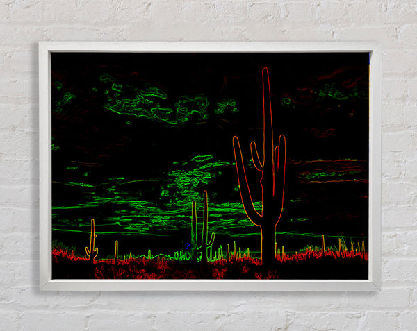 Cactus Framed Print
