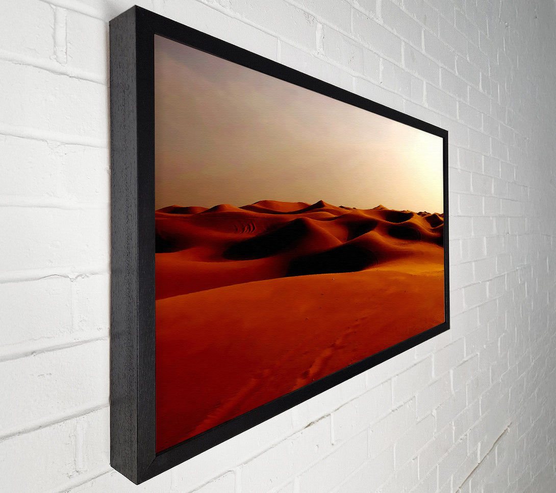  A Canvas Print of Desert Sands Canvas Print