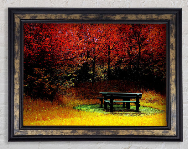 The Secret Garden Hideaway Framed Print