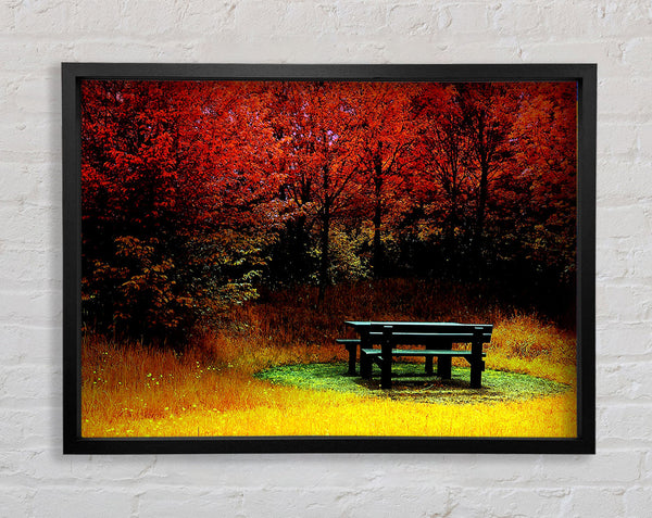 The Secret Garden Hideaway Framed Print