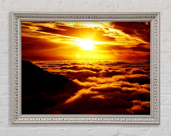 Heavens Gateway Framed Print