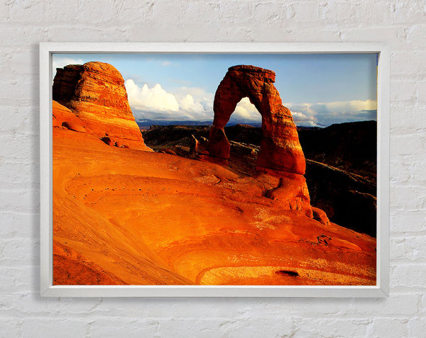 Canyon Solace Framed Print