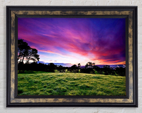Yorkshire Dale Magic Framed Print