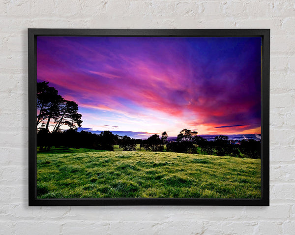 Yorkshire Dale Magic Framed Print