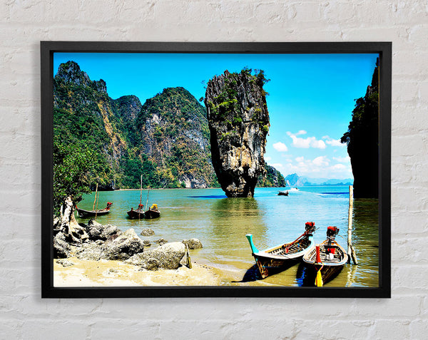 Paradise Cove Framed Print
