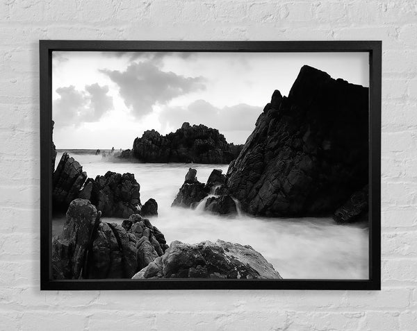 Das Ocean Rocks B&amp;W