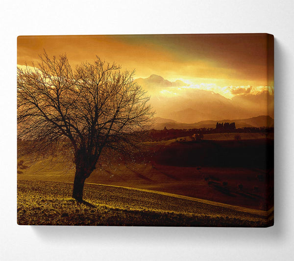  A Canvas Print of Yorkshire Dales After The Storm Canvas Art