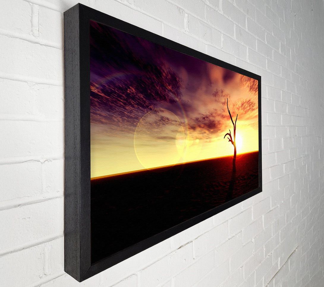  A Canvas Print of Oceans Driftwood Canvas Art
