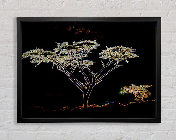 Night Tree Framed Print