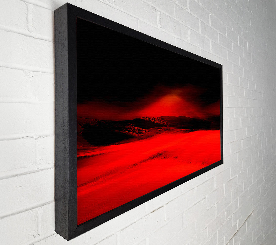  A Canvas Print of Red Canvas Art