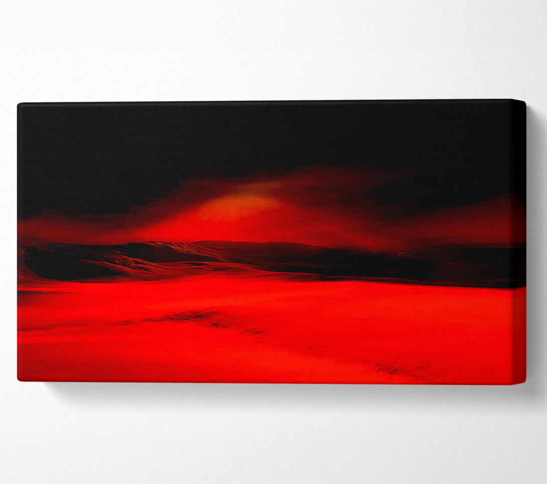  A Canvas Print of Red Canvas Art