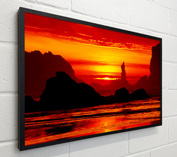 Orange Ocean Monuments