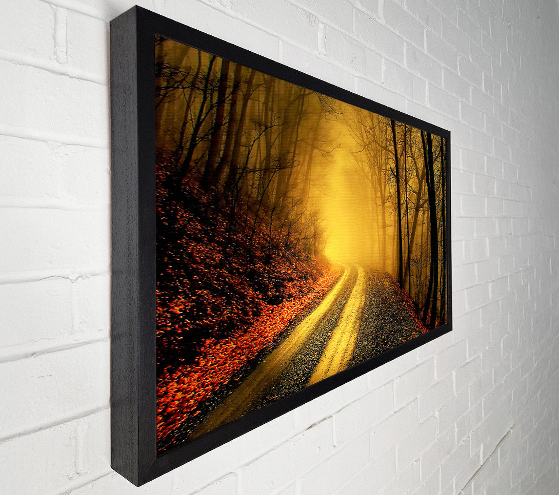  A Canvas Print of The Road To Gold Canvas Wall Art