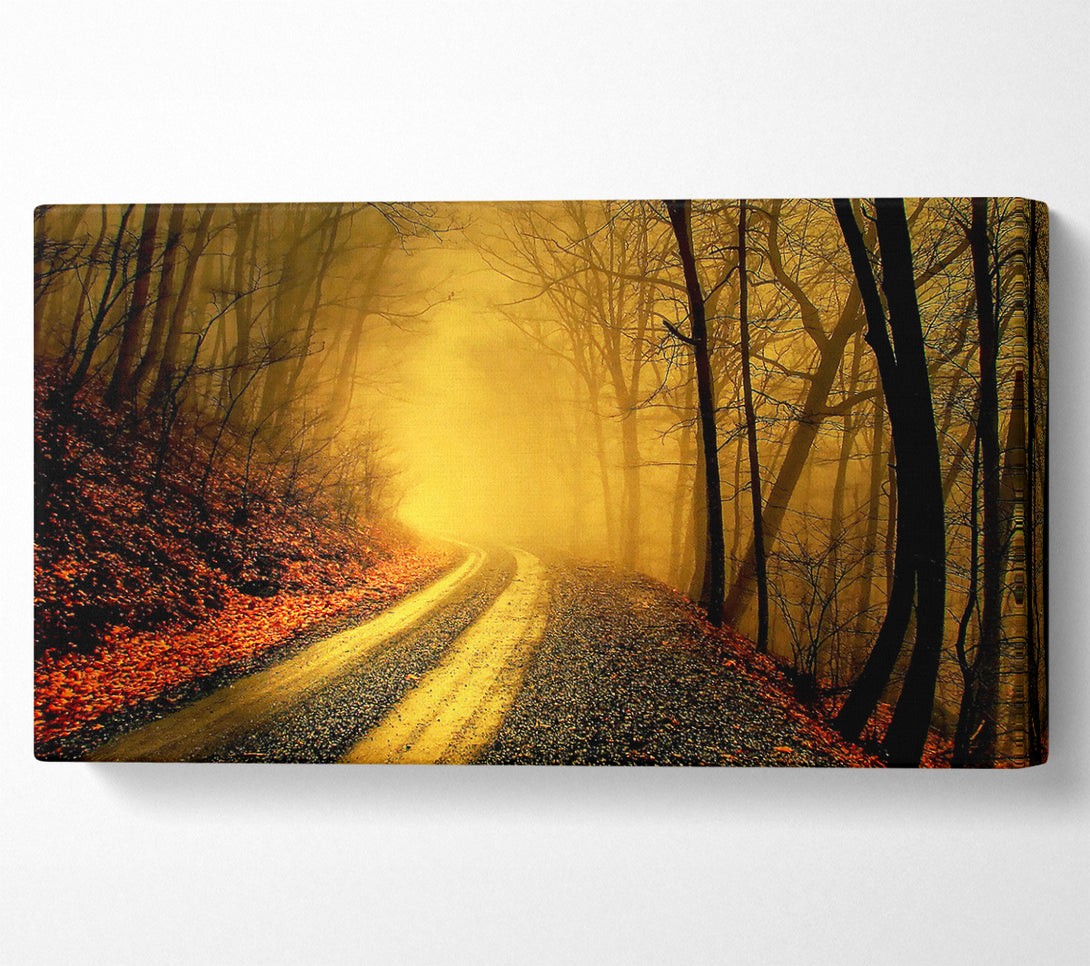 A Canvas Print of The Road To Gold Canvas Wall Art