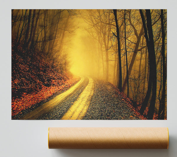 The Road To Gold Print