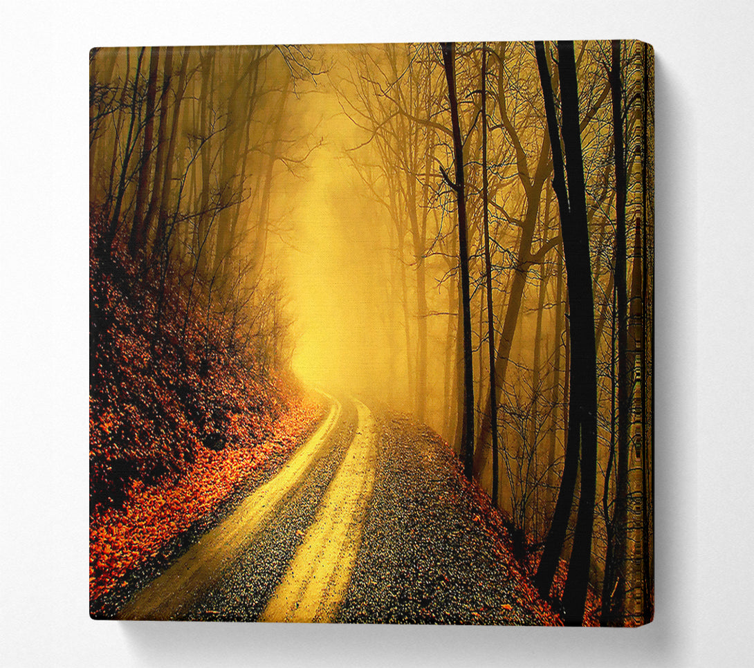  A Canvas Print of The Road To Gold Canvas Wall Art