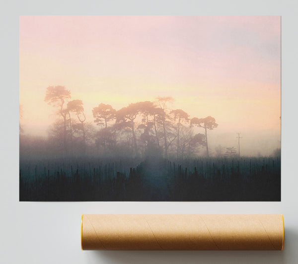 Yorkshire Dales Mist Giclee Print