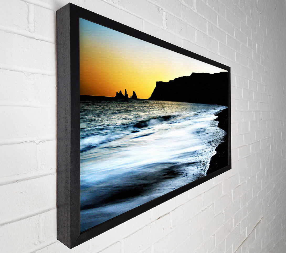 A Canvas Print of Early Morning Tide Canvas Wall Art