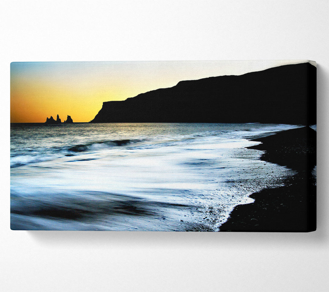  A Canvas Print of Early Morning Tide Canvas Wall Art