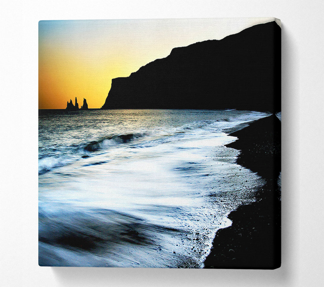  A Canvas Print of Early Morning Tide Canvas Wall Art
