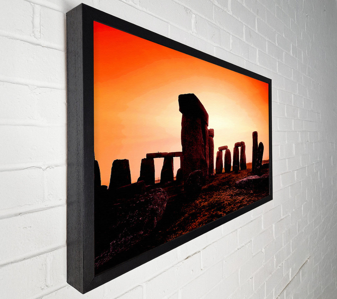  A Canvas Print of Stonehenge Miracle Canvas Art