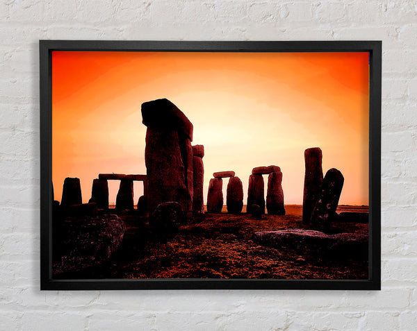 Stonehenge Miracle Framed Print