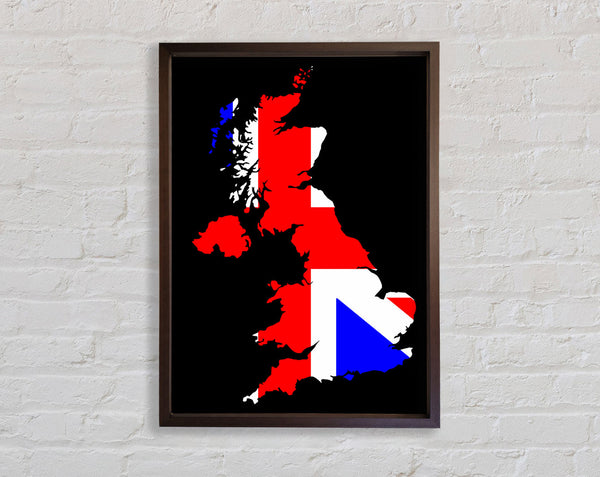Karte von Großbritannien