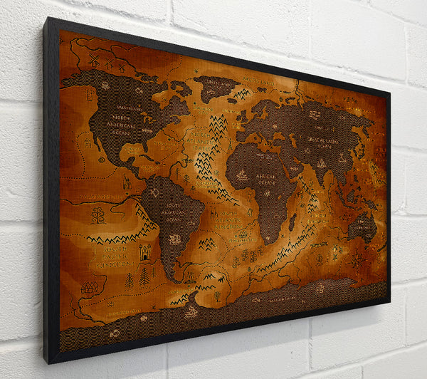 Ancient World Map