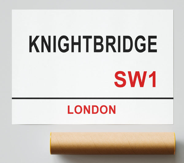 Knightbridge Signs Print