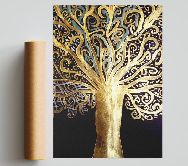 Klimt The Golden Tree Of Life Poster