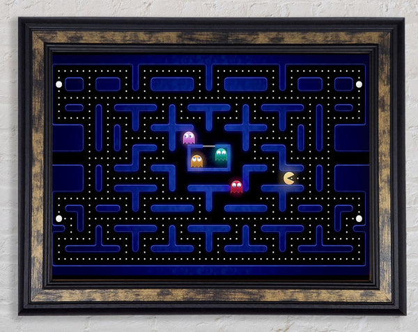 Pacman Framed Print