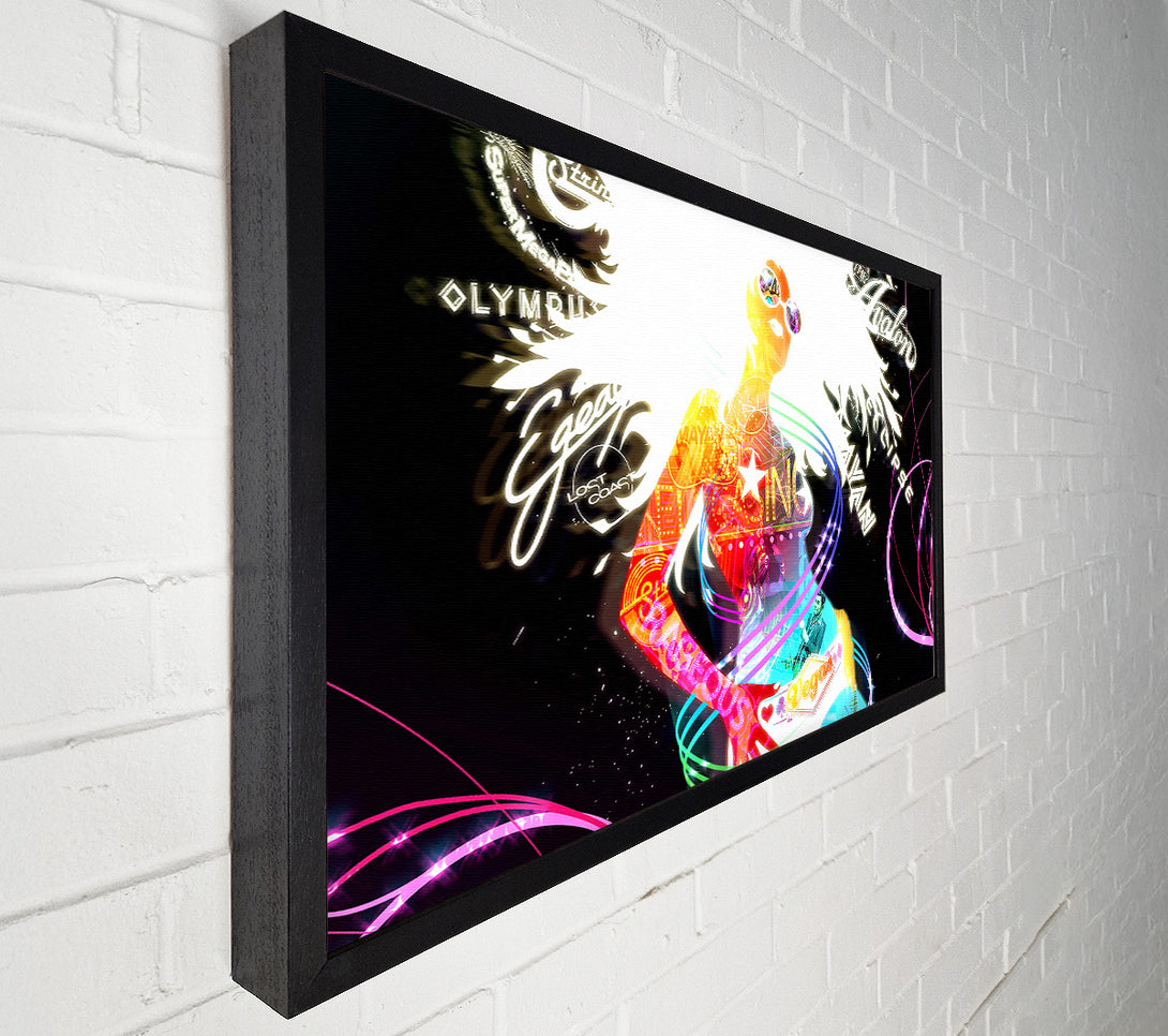  A Canvas Print of This Is Vegas Canvas Print