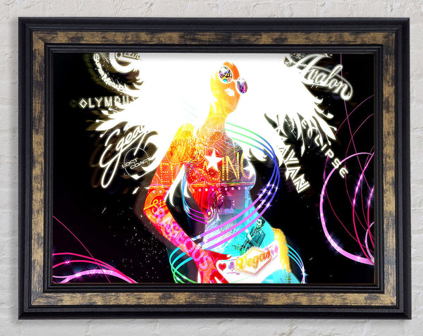 This Is Vegas Framed Print