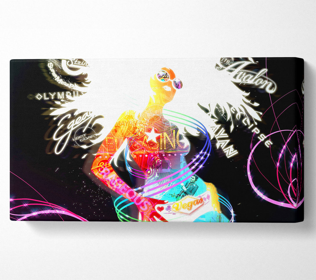  A Canvas Print of This Is Vegas Canvas Print
