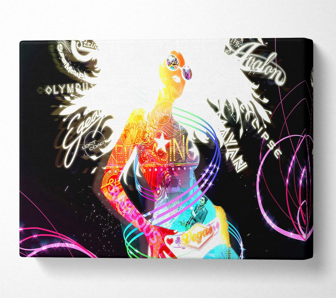  A Canvas Print of This Is Vegas Canvas Print