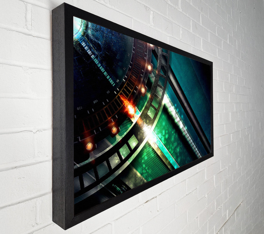  A Canvas Print of Fast Burn Canvas Wall Art