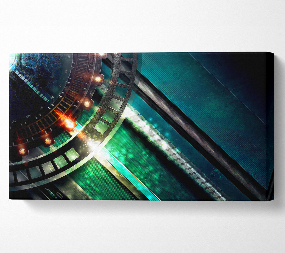  A Canvas Print of Fast Burn Canvas Wall Art