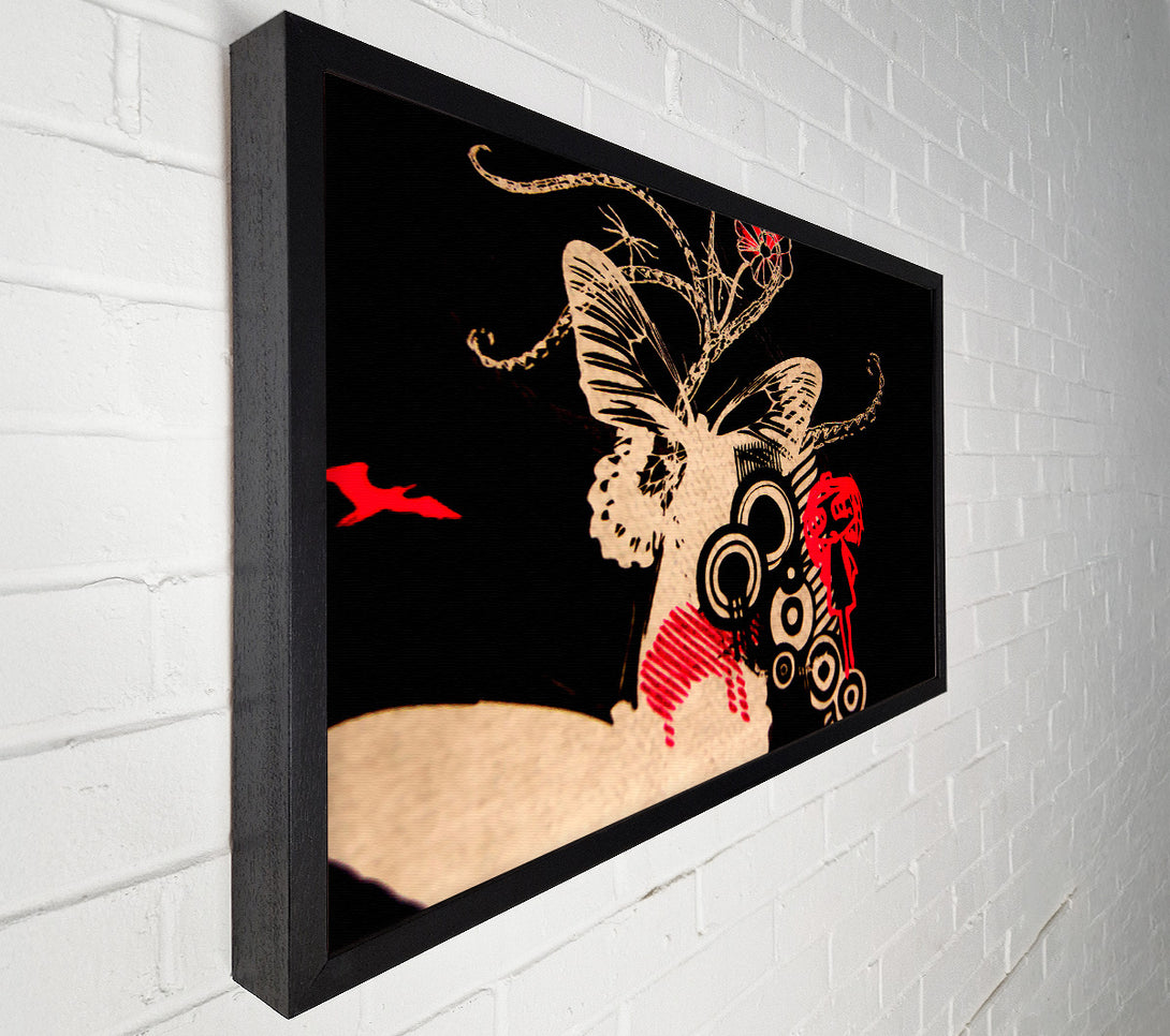  A Canvas Print of Fairy Tail Butterfly Canvas Art
