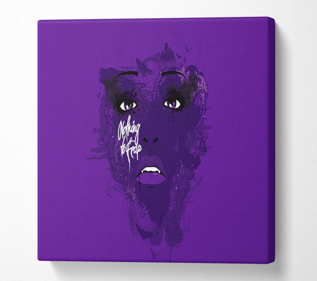  A Canvas Print of Nothing To Fear Canvas Wall Art