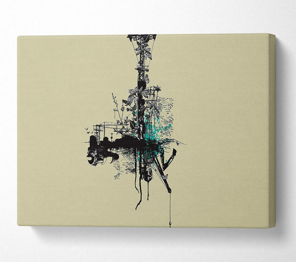  A Canvas Print of Melting Canvas Wall Art