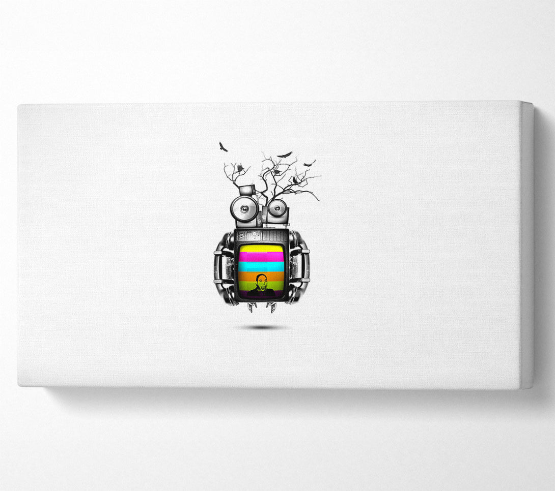  A Canvas Print of From The Future Canvas Print
