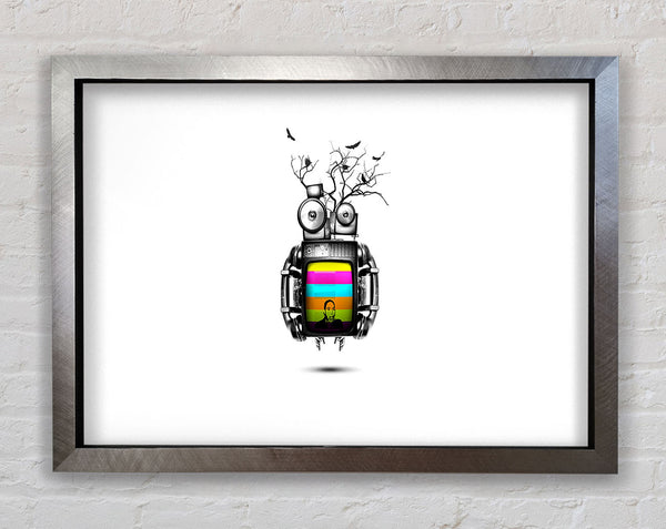 From The Future Framed Print