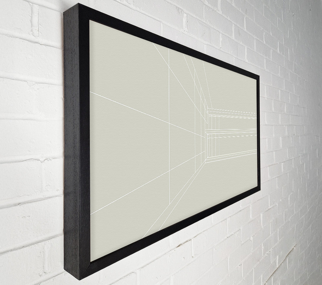  A Canvas Print of Building Plan Canvas Print