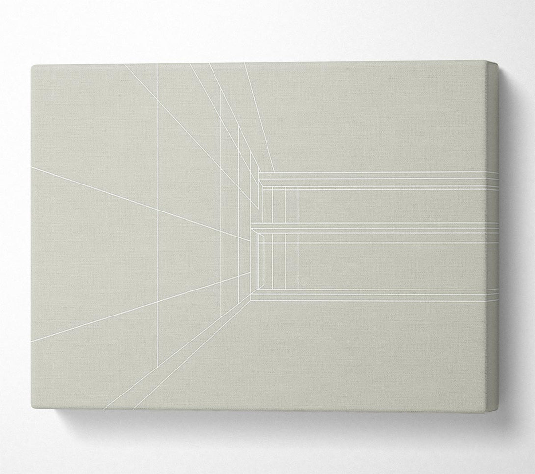  A Canvas Print of Building Plan Canvas Print