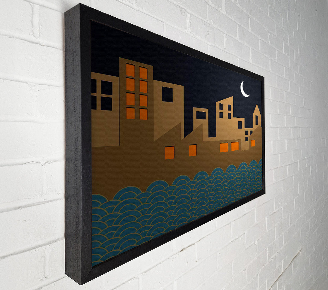  A Canvas Print of Life In Technic Colour Canvas Art