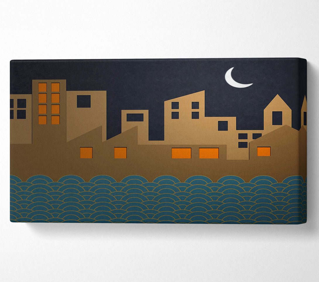  A Canvas Print of Life In Technic Colour Canvas Art