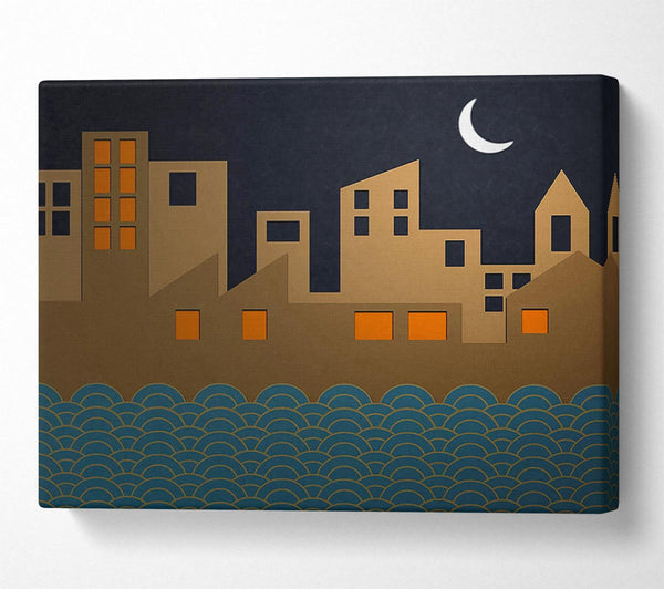  A Canvas Print of Life In Technic Colour Canvas Art
