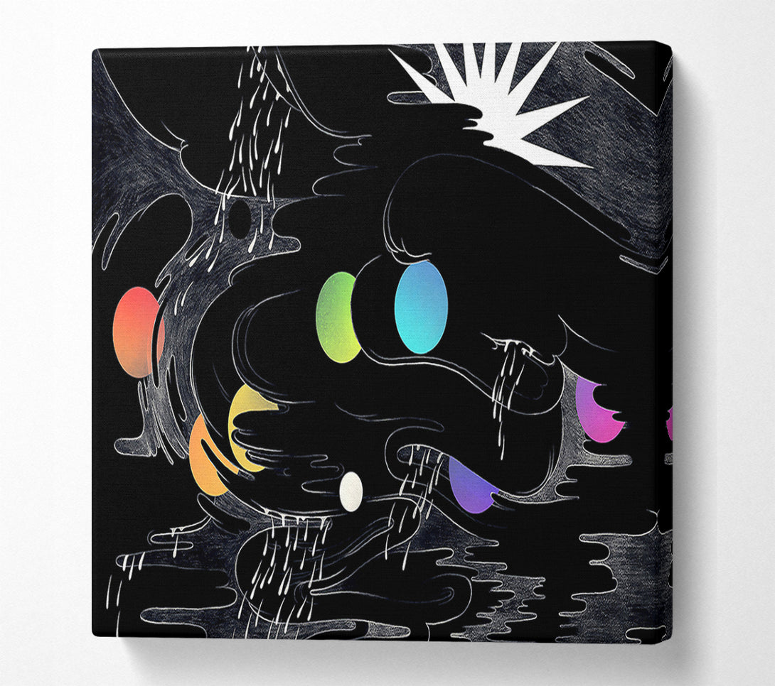  A Canvas Print of Rain Chakra Canvas Art