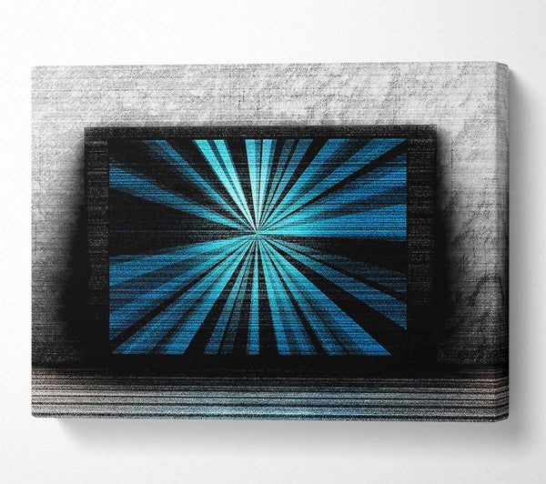  A Canvas Print of Tv Noise Canvas Art